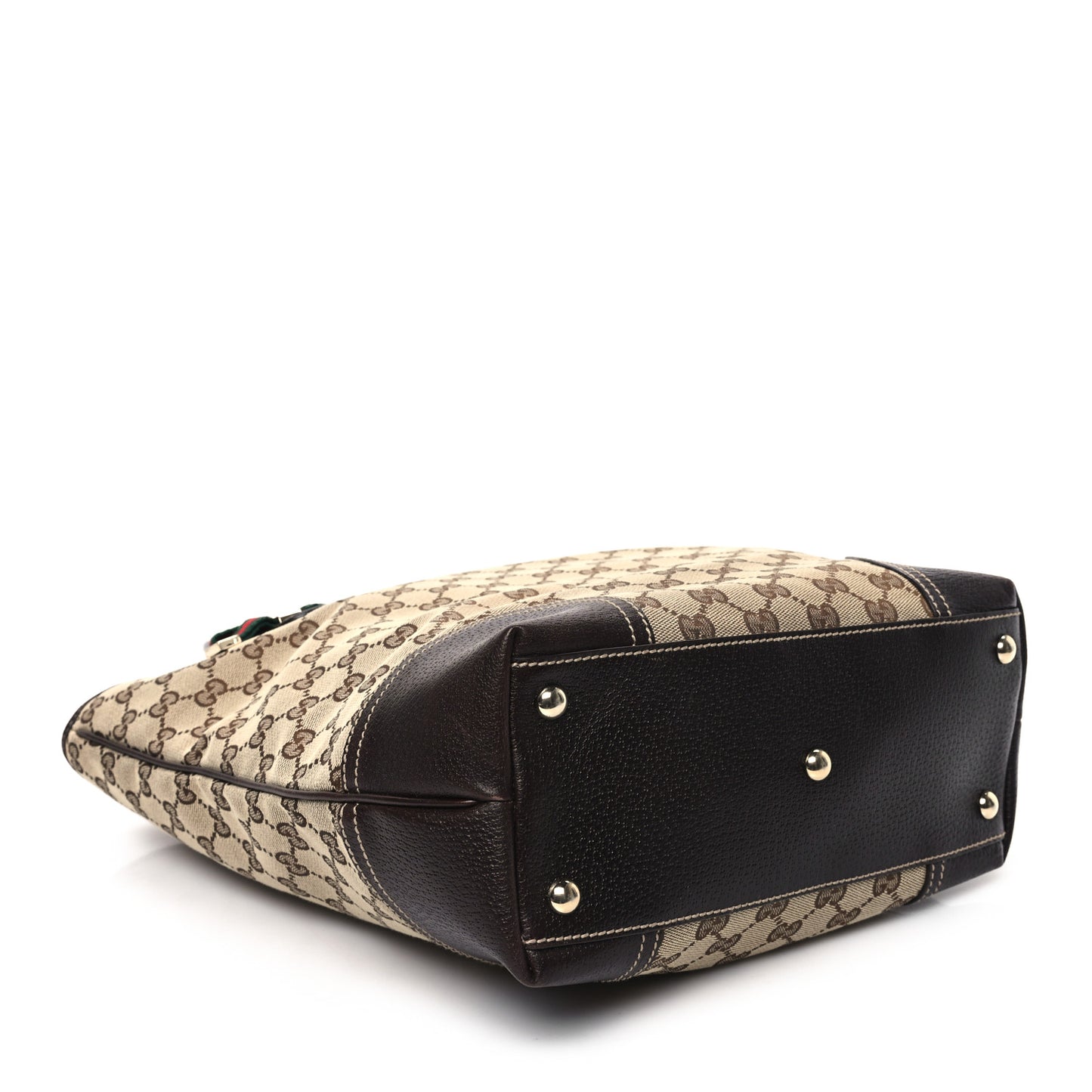 Monogram Medium Princy Tote Dark Brown