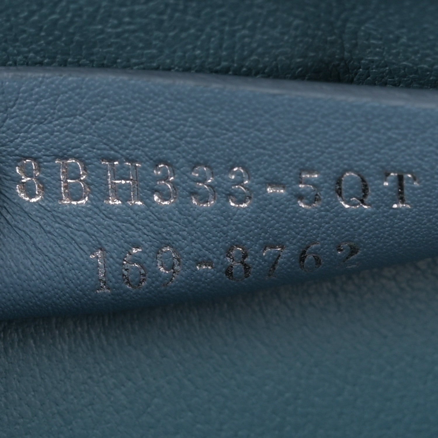 Fendi Vitello Dolce Mini 3jours Tote Blue 7 of 10