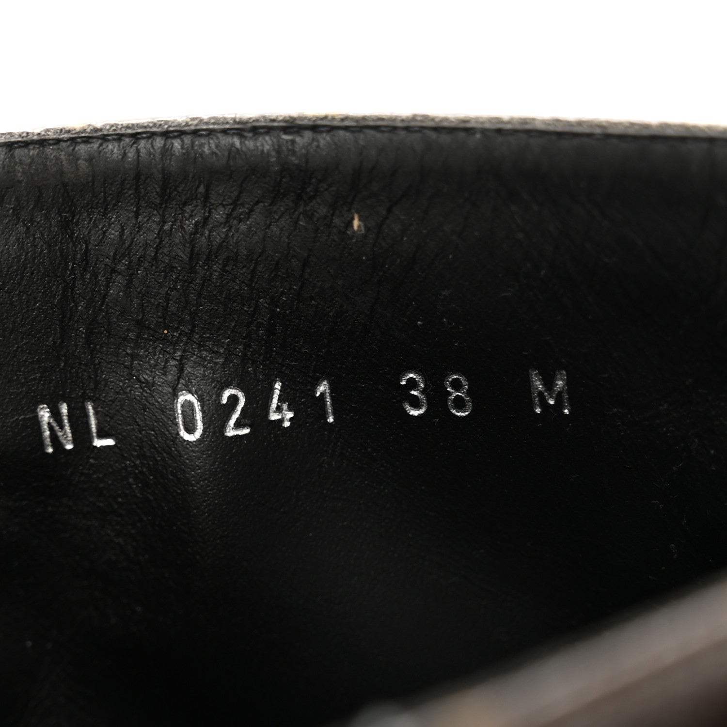 Louis Vuitton Calfskin Monogram Wonderland Flat Ranger Boots 38 Black 8 of 11