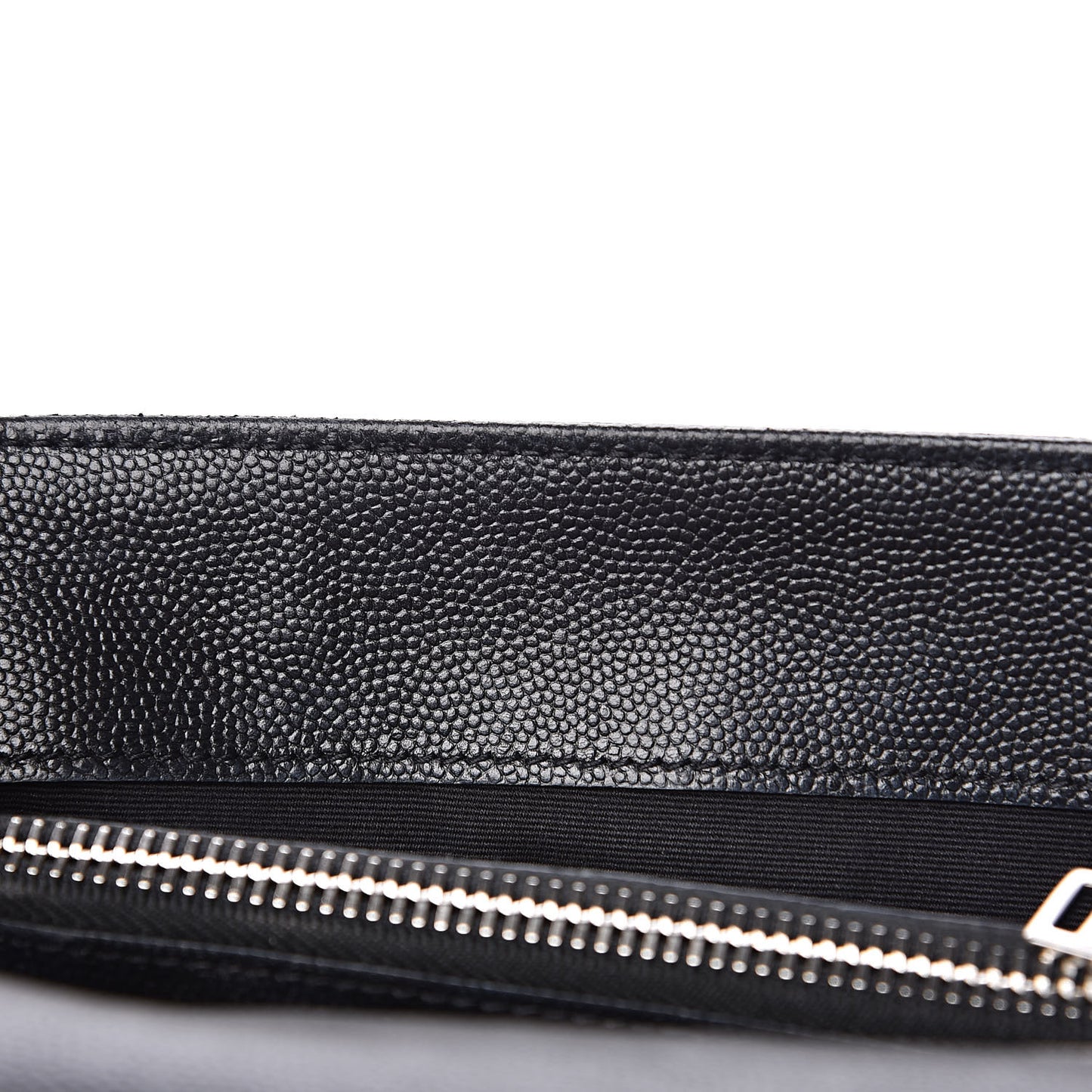 Grain De Poudre Small West Hollywood Monogram Fold-Over Bag Black