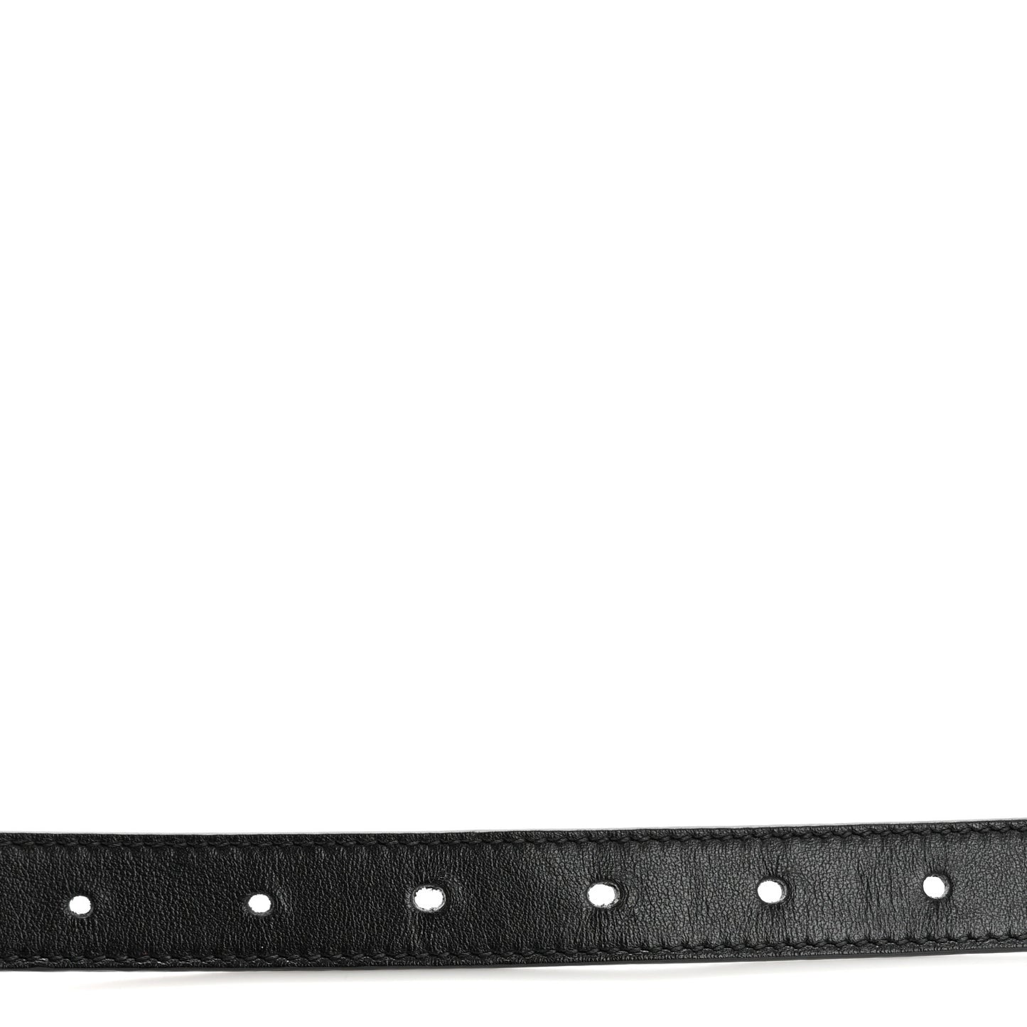 Calfskin Double G Belt 85 34 Black