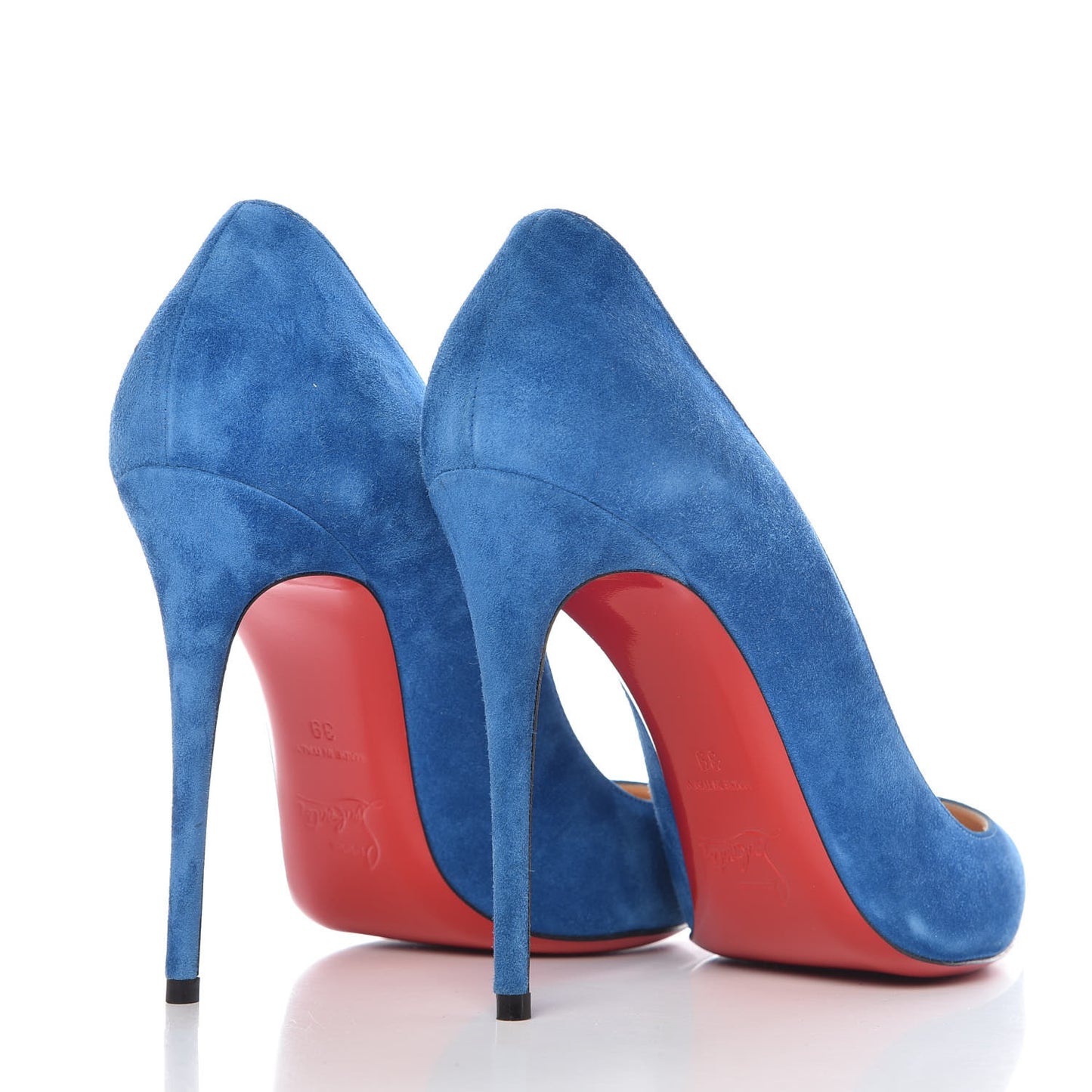 Veau Velours Pigalle Follies 100 Pumps 39 Positano