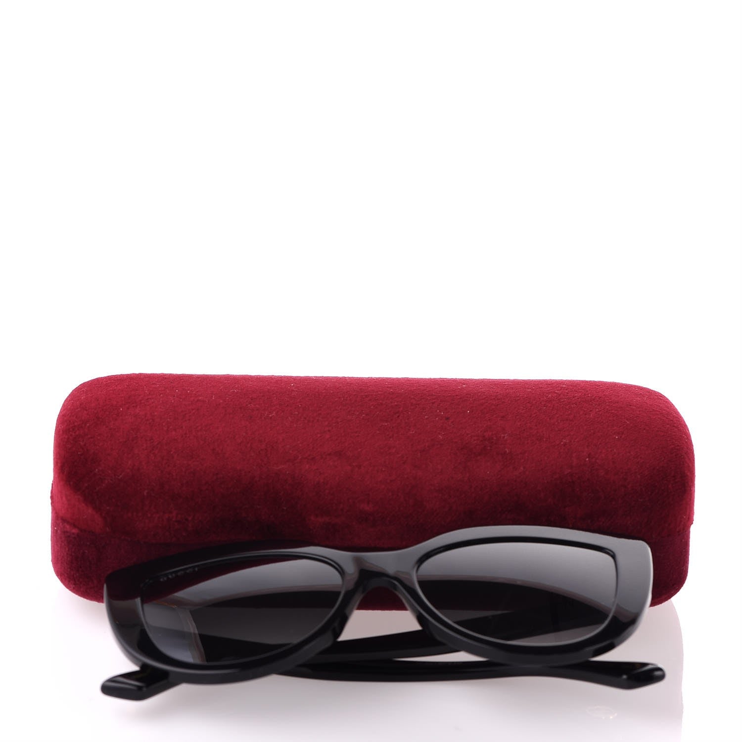 Gucci Cat Eye Sunglasses GG0164S Black 9 of 9