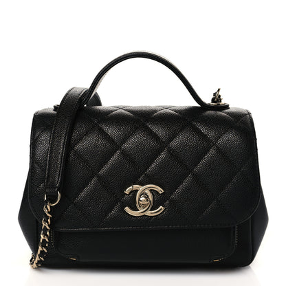 Chanel Caviar Quilted Small Business Affinity Flap Black 1 of 9