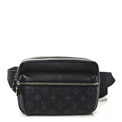 Louis Vuitton Taiga Monogram Outdoor Bumbag Black 1 of 9