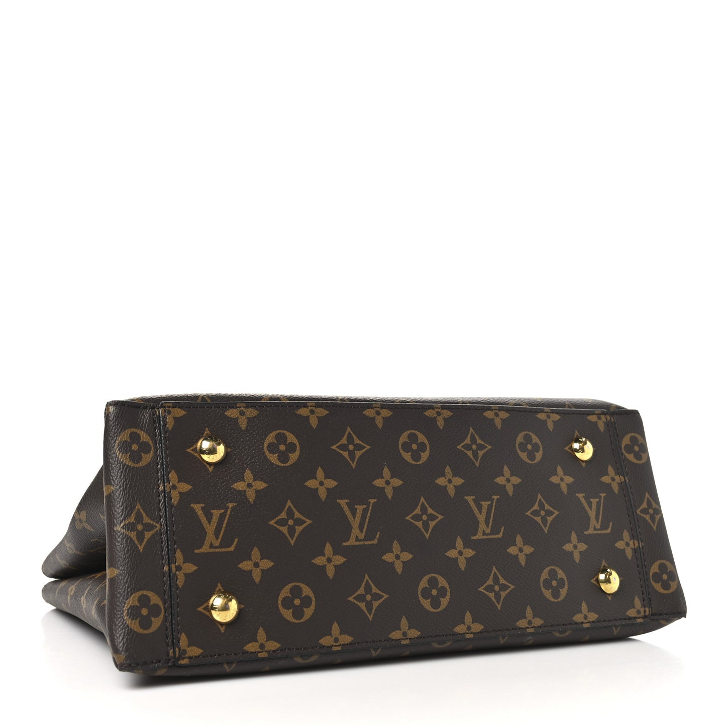 Monogram Flower Tote Black