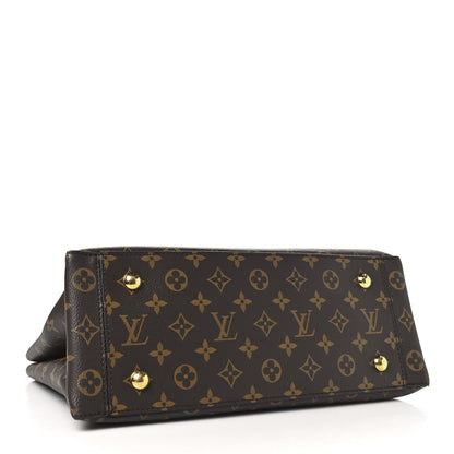 Louis Vuitton Monogram Flower Tote Black 4 of 12