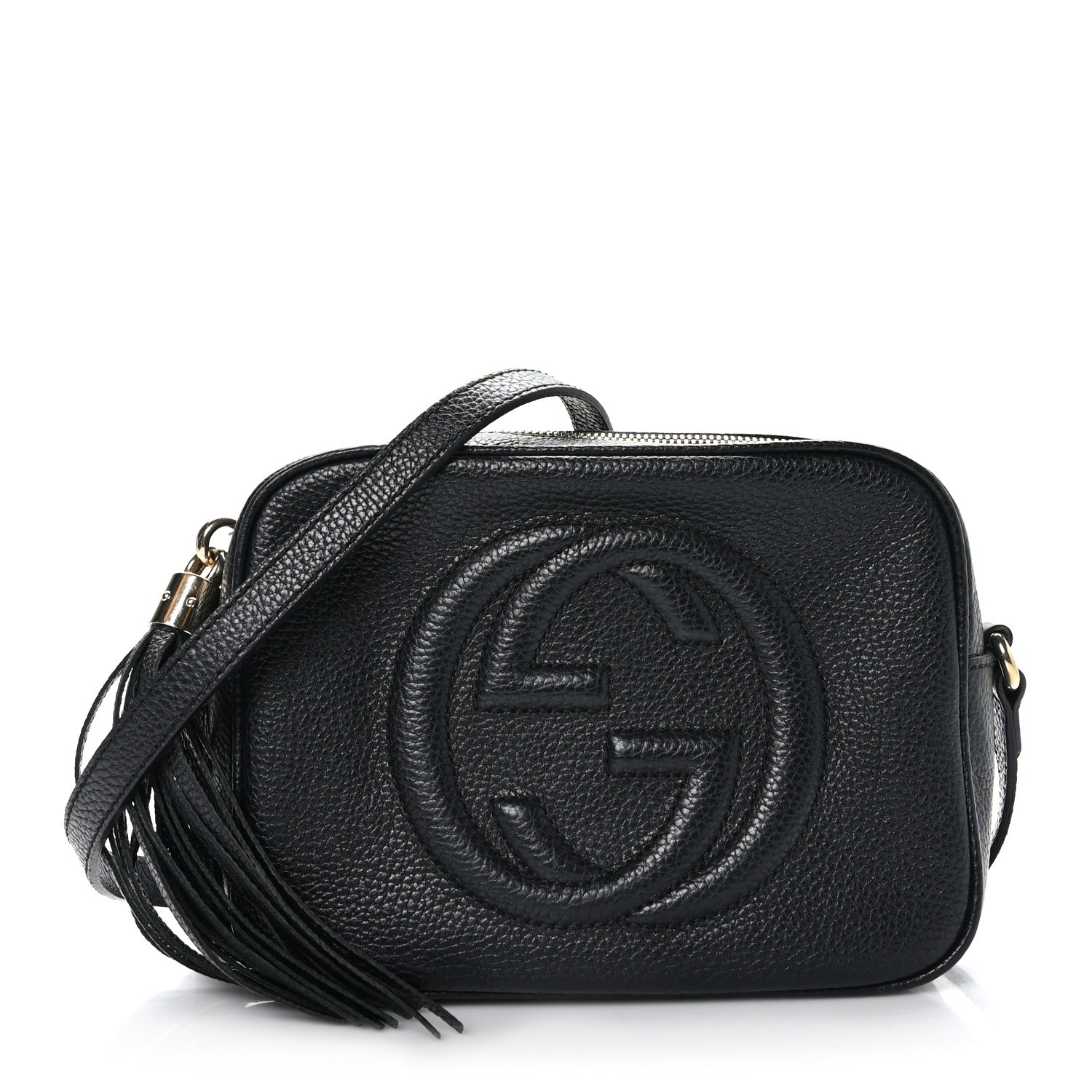 Gucci Pebbled Calfskin Small Soho Disco Bag Black 1 of 10