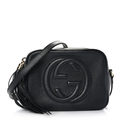 Gucci Pebbled Calfskin Small Soho Disco Bag Black 1 of 10