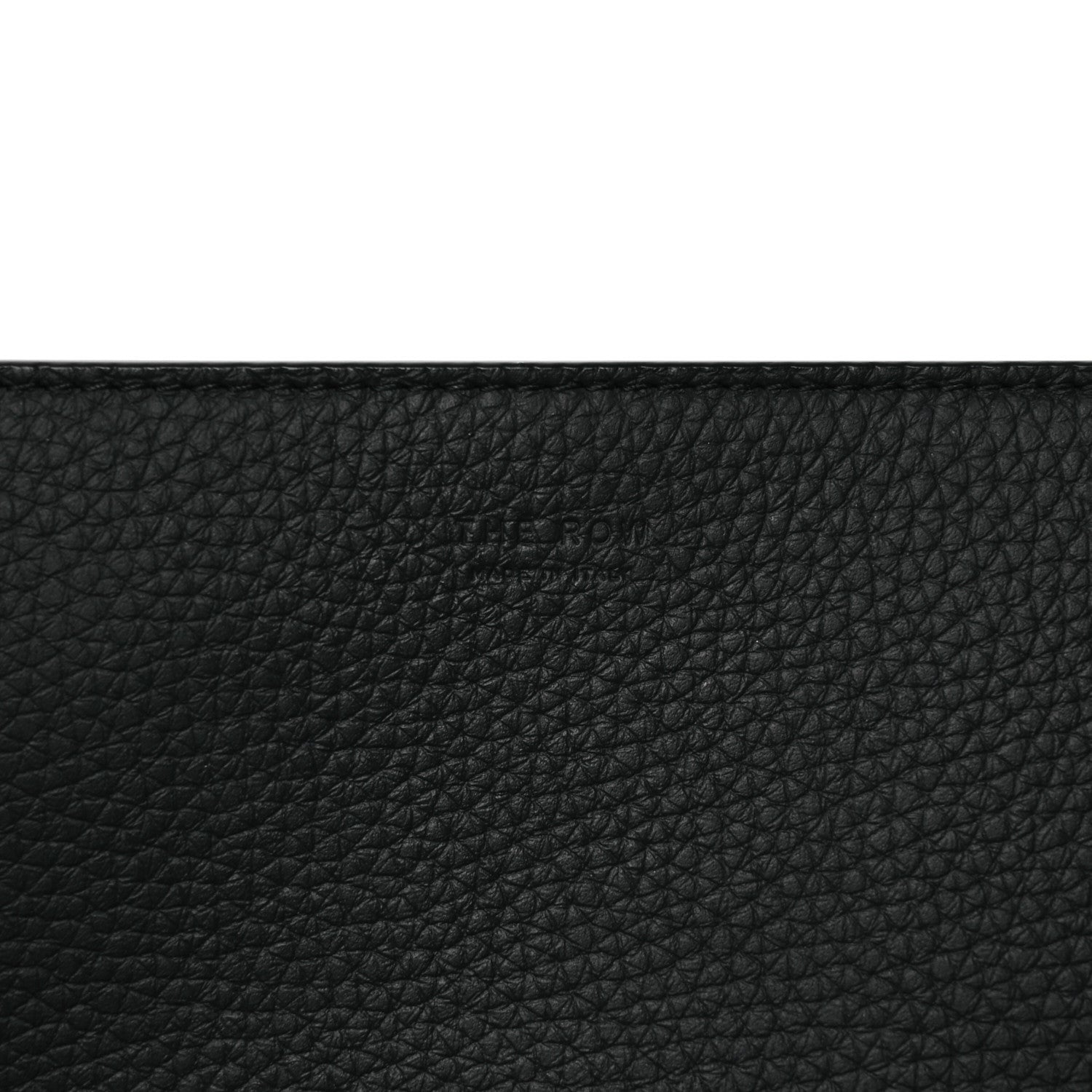 The Row Stamped Saddle Calfskin The Sofia 10 Shoulder Bag Black 6 of 10