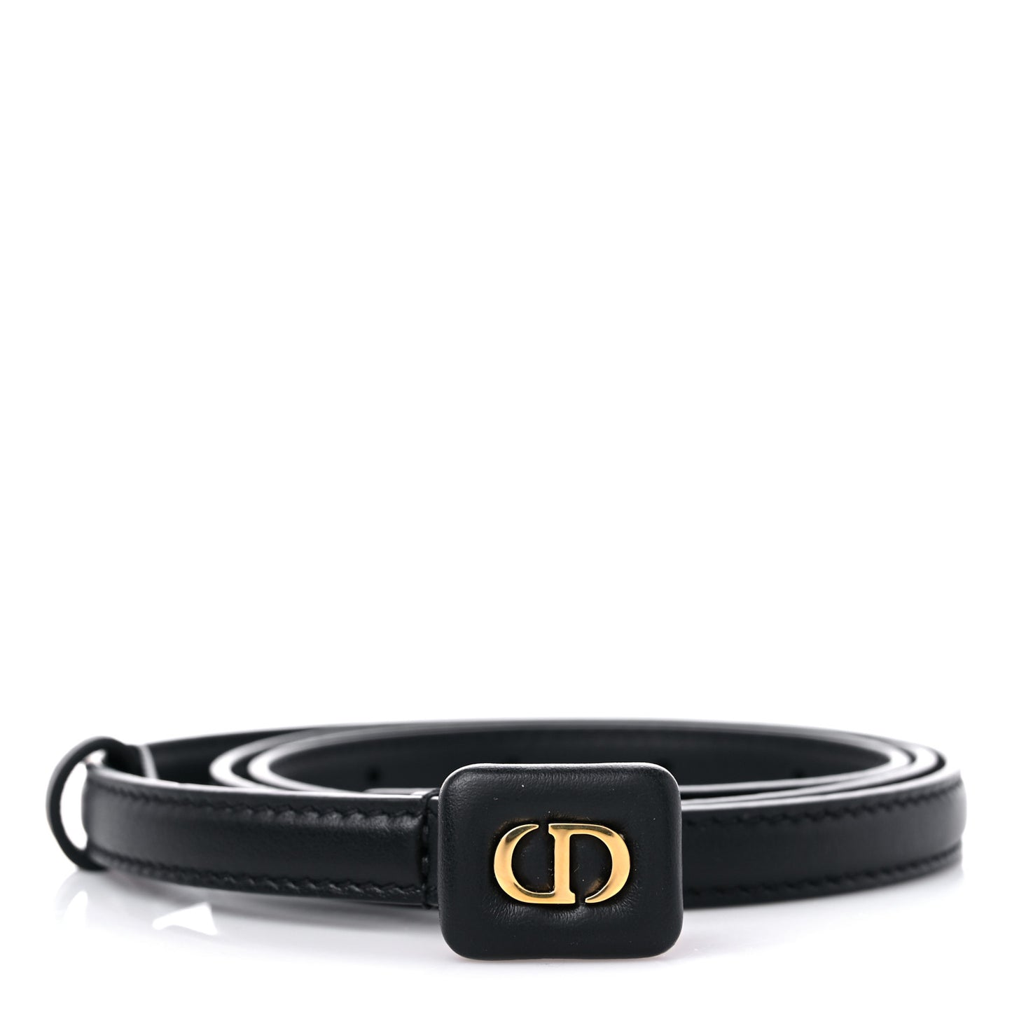 Calfskin Bobby CD Belt 85 Black