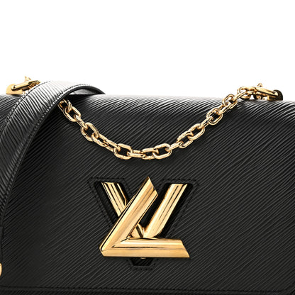 Louis Vuitton Epi Twist Shoulder Bag MM Black 7 of 13