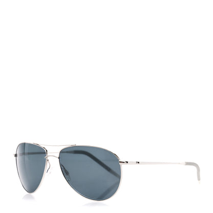 Oliver Peoples Benedict Aviator Sunglasses Silver 1 of 7