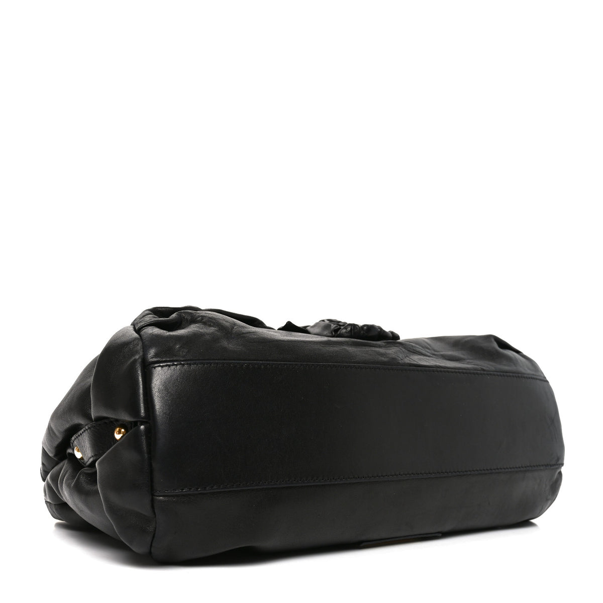 Nappa Jardin Rose Framed Duffel Black