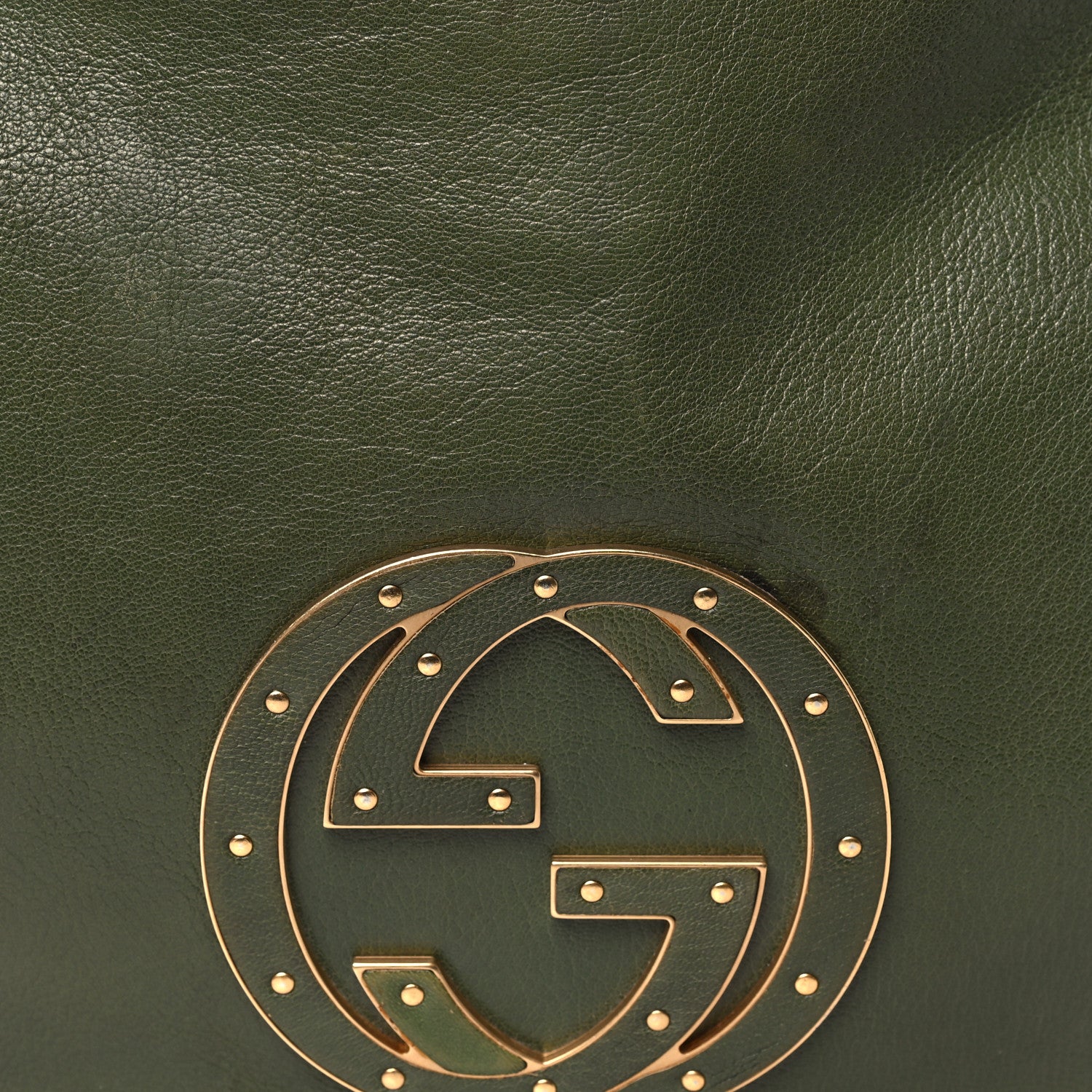 Gucci Leather Small Blondie Hobo Green 8 of 13
