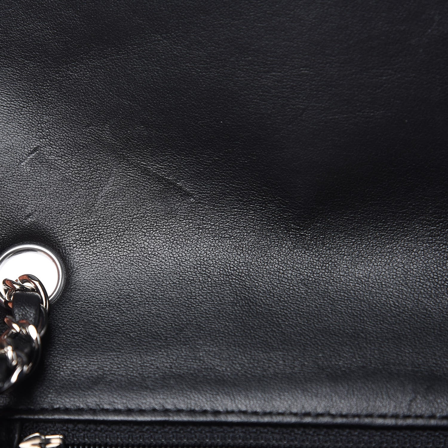 Chanel Lambskin Quilted Mini Square Flap Black 11 of 12