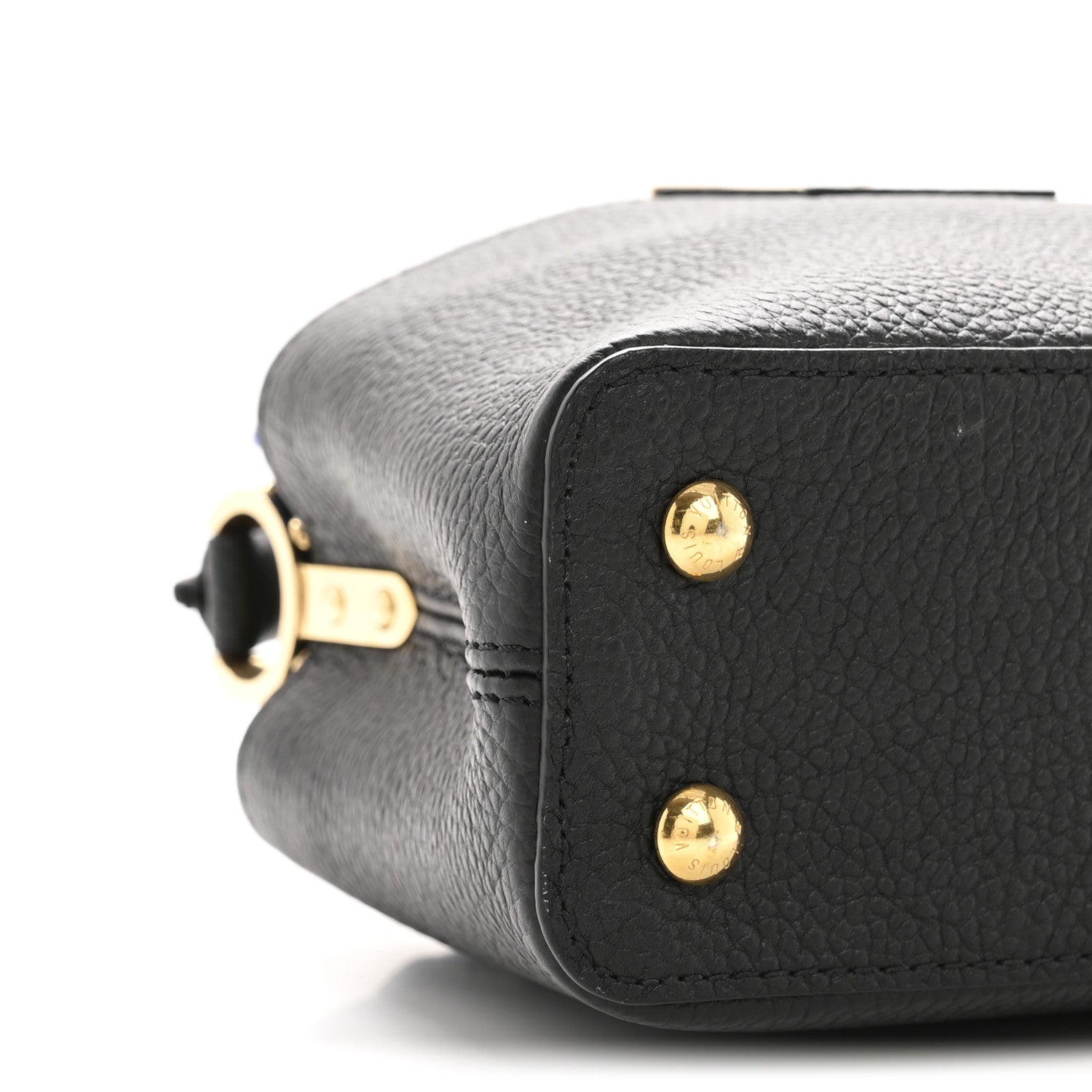Louis Vuitton Taurillon Mini Capucines Black 8 of 11