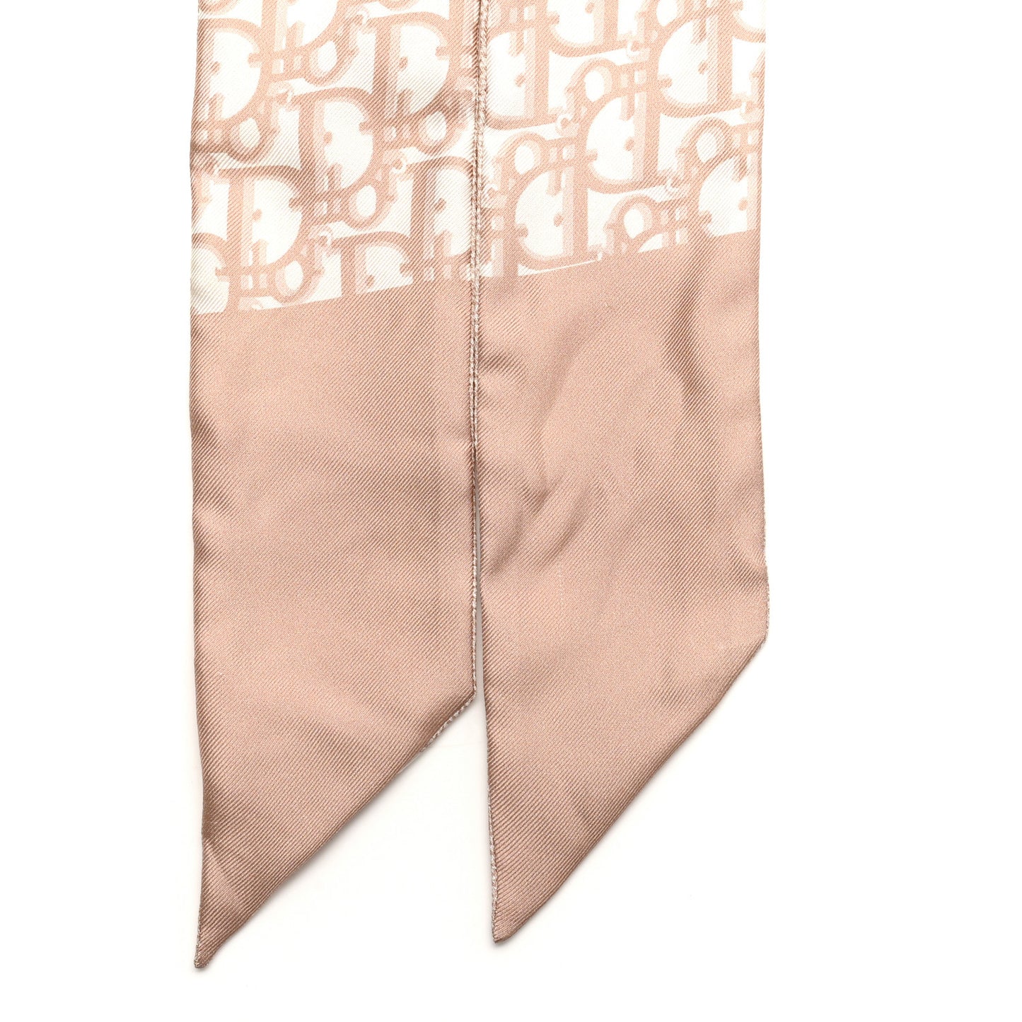 Silk Oblique Mitzah Scarf Beige