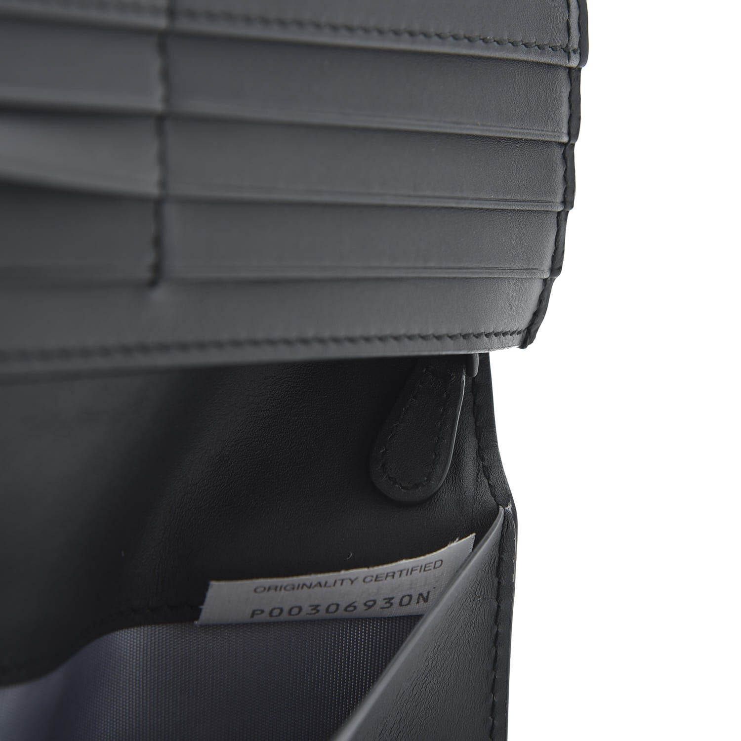 Bottega Veneta Nappa Intrecciato Continental Flap Wallet Ardoise 8 of 9