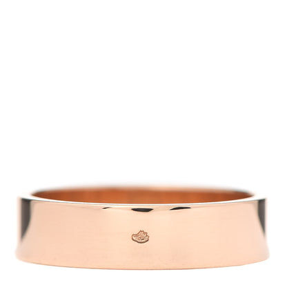 Hermes 18K Rose Gold Diamond PM Kelly Ring 54 6.75 3 of 5