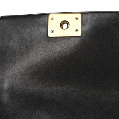 Chanel Lambskin Quilted Small Boy Flap Black 11 of 12