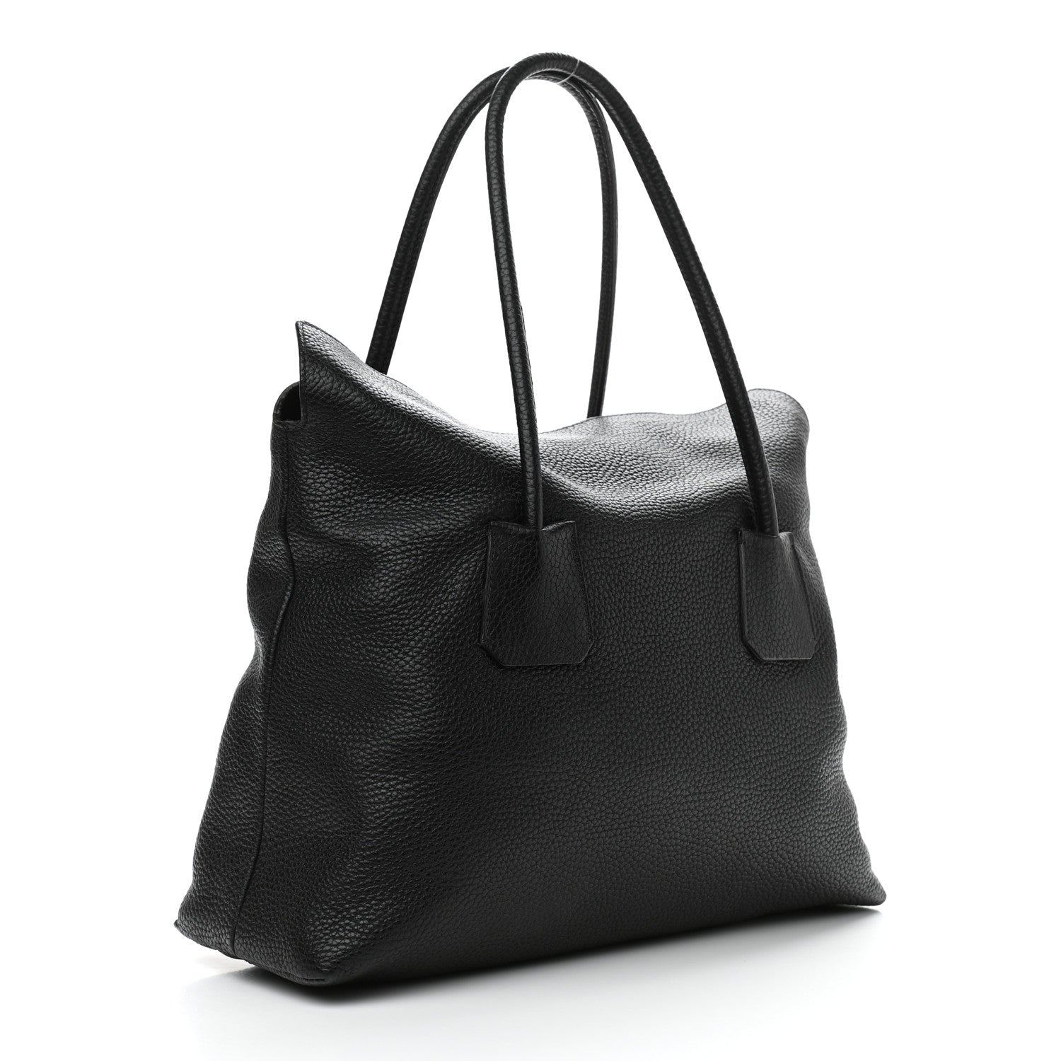 Burberry London Grainy Calfskin Medium Baynard Tote Black 2 of 14