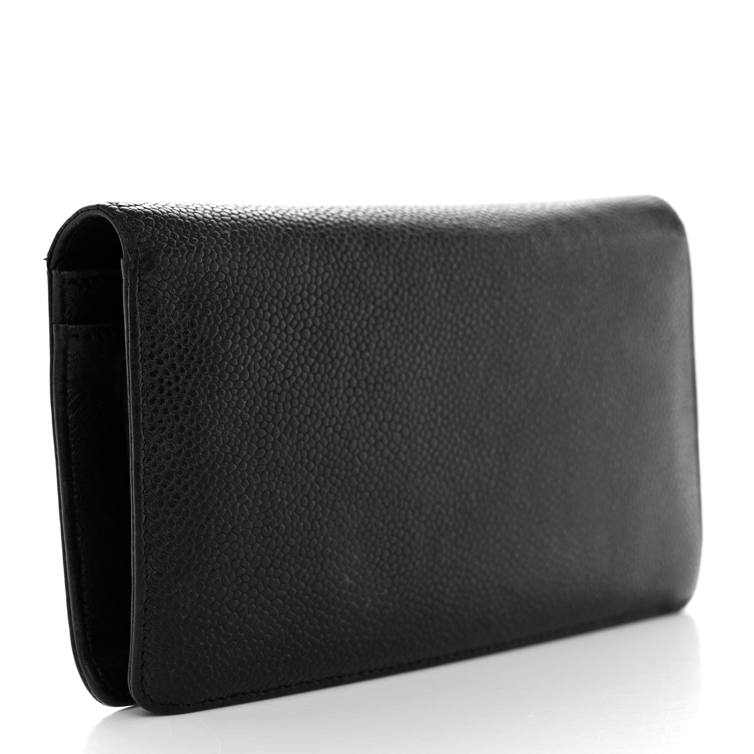 Chanel Caviar Timeless CC Yen Wallet Black 3 of 10