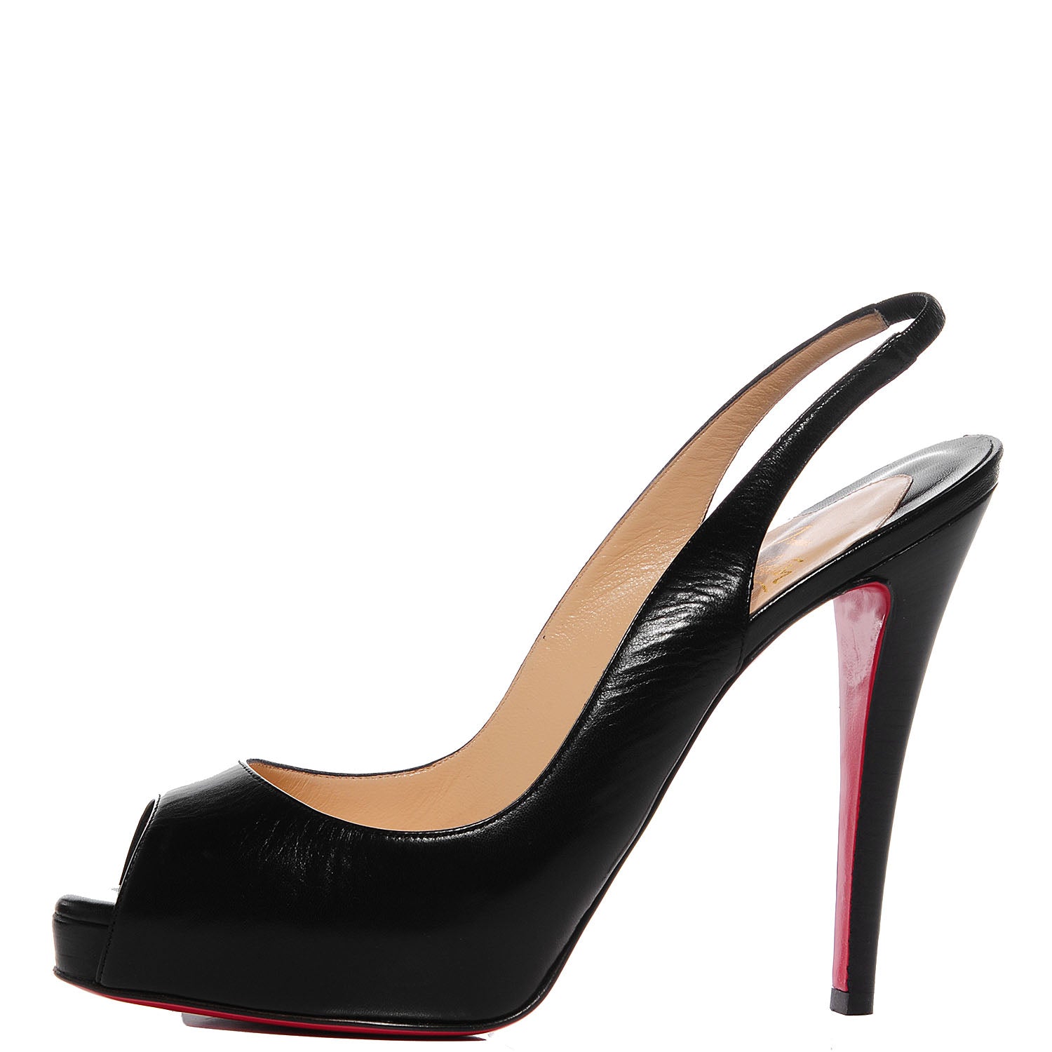 Christian Louboutin Kid No Prive 120 Pumps Black 38.5 1 of 7