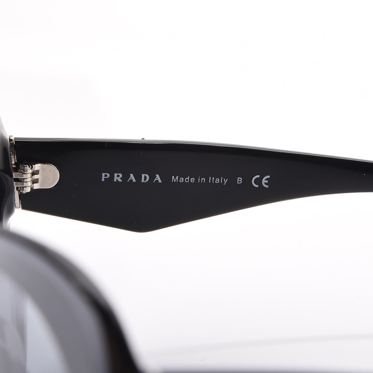 Prada Voice Sunglasses SPR 26Q-F Black 6 of 8