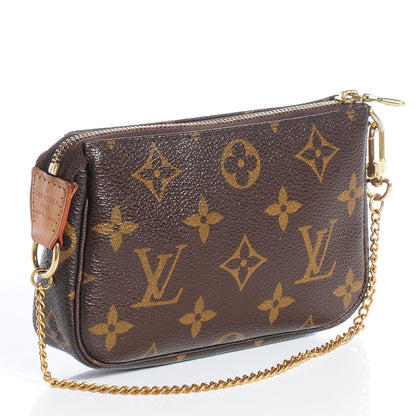 Louis Vuitton Monogram Complice Trunks and Bags Mini Pochette Accessories Beige 3 of 7