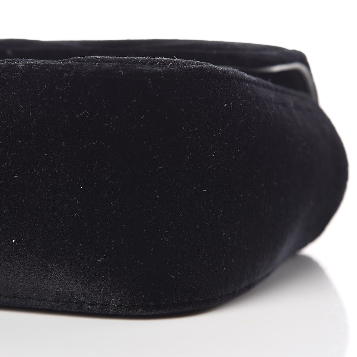 Gucci Velvet Matelasse Mini GG Marmont Shoulder Bag Black 9 of 10