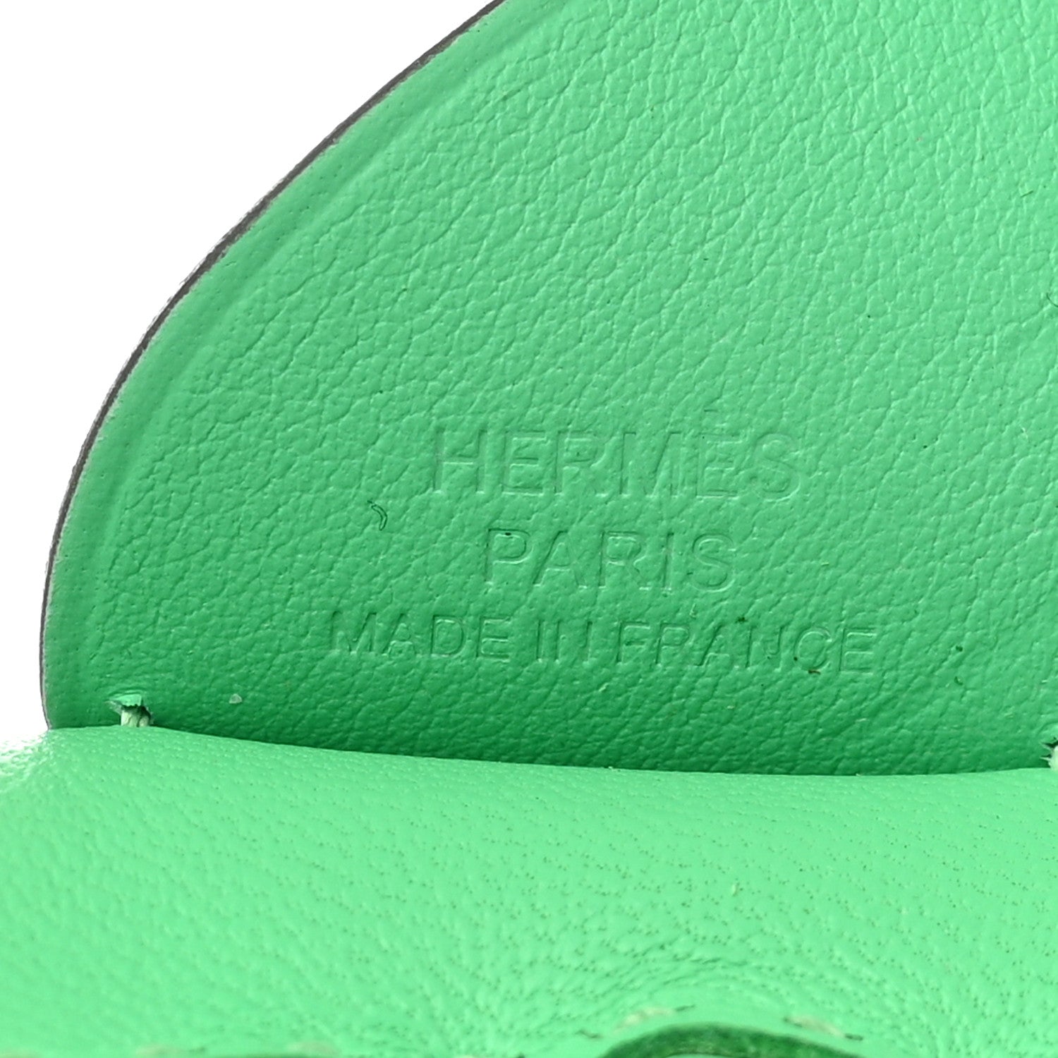 Hermes Milo Lambskin Grigri Rodeo Pegase Horse Bag Charm PM Vert Comics 4 of 5