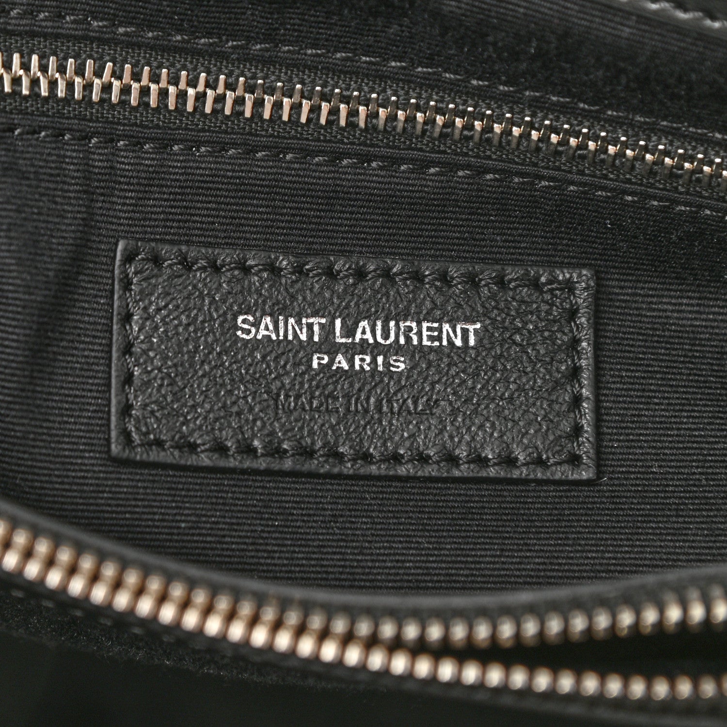 Saint Laurent Calfskin Y Quilted Monogram Medium Loulou Chain Satchel Black 7 of 9