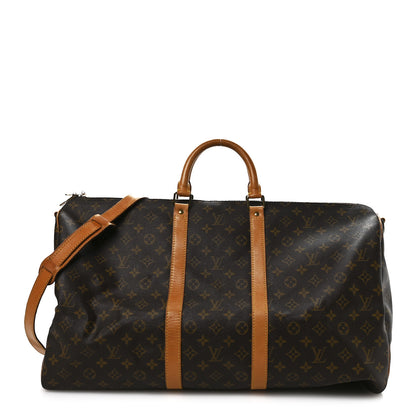 Louis Vuitton Monogram Keepall Bandouliere 55 1 of 11