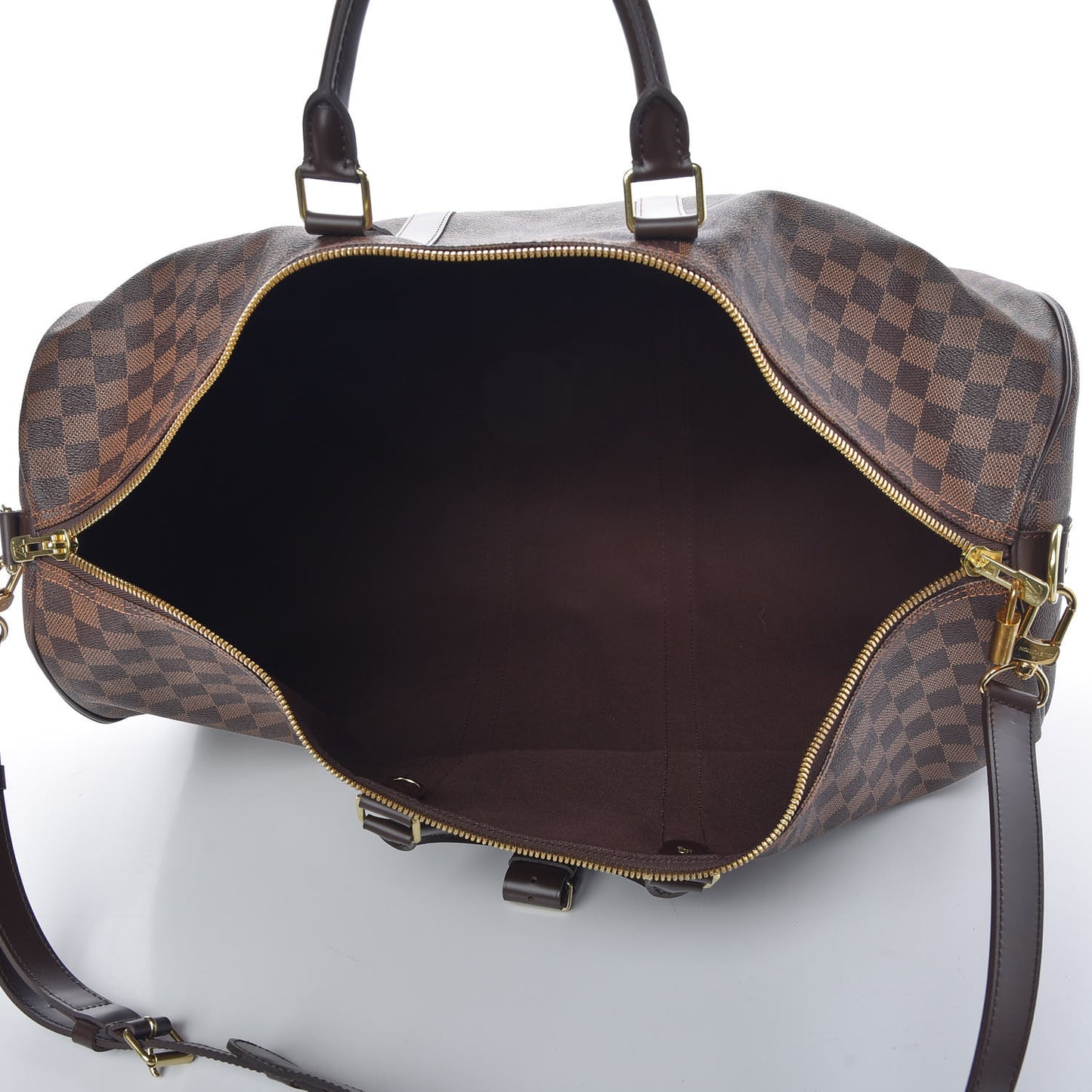 Damier Ebene Keepall Bandouliere 55