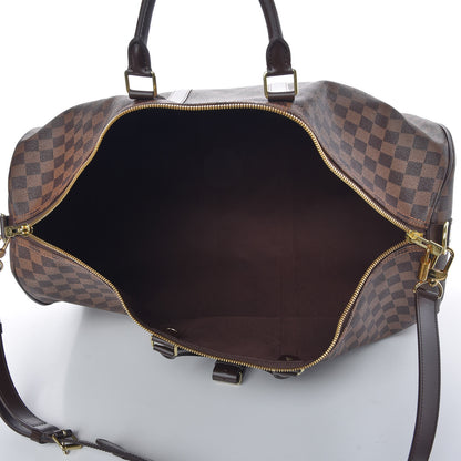 Louis Vuitton Damier Ebene Keepall Bandouliere 55 6 of 8