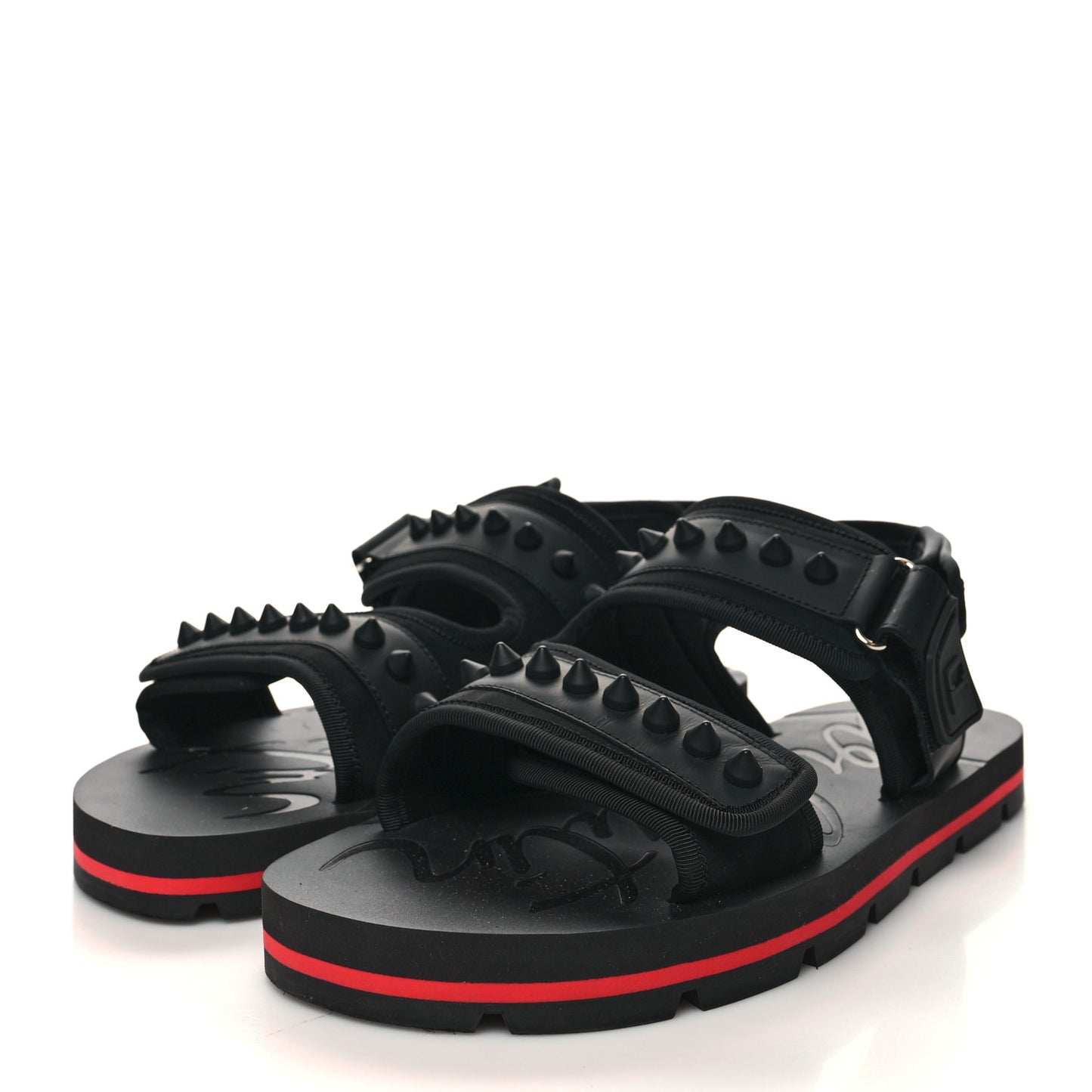 Neoprene Mens Siwa Flat Sandal 41 Black