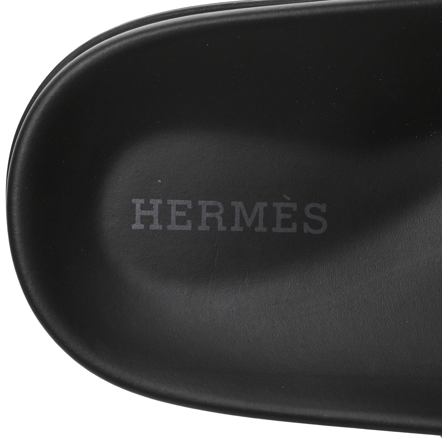 Hermes Calfskin Womens Chypre Sandals 36 Black 5 of 9