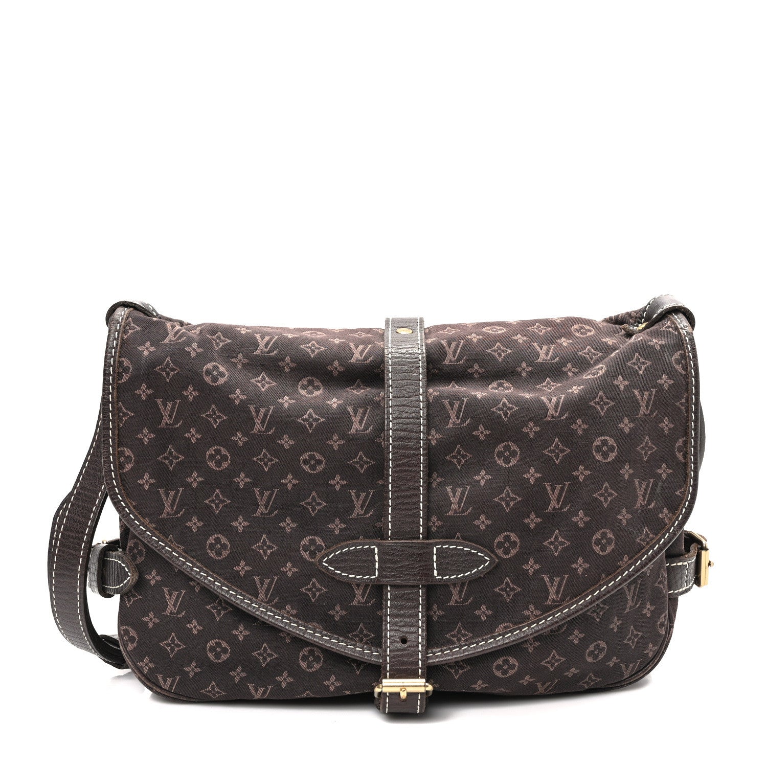 Louis Vuitton Monogram Idylle Saumur MM Fusain 1 of 9