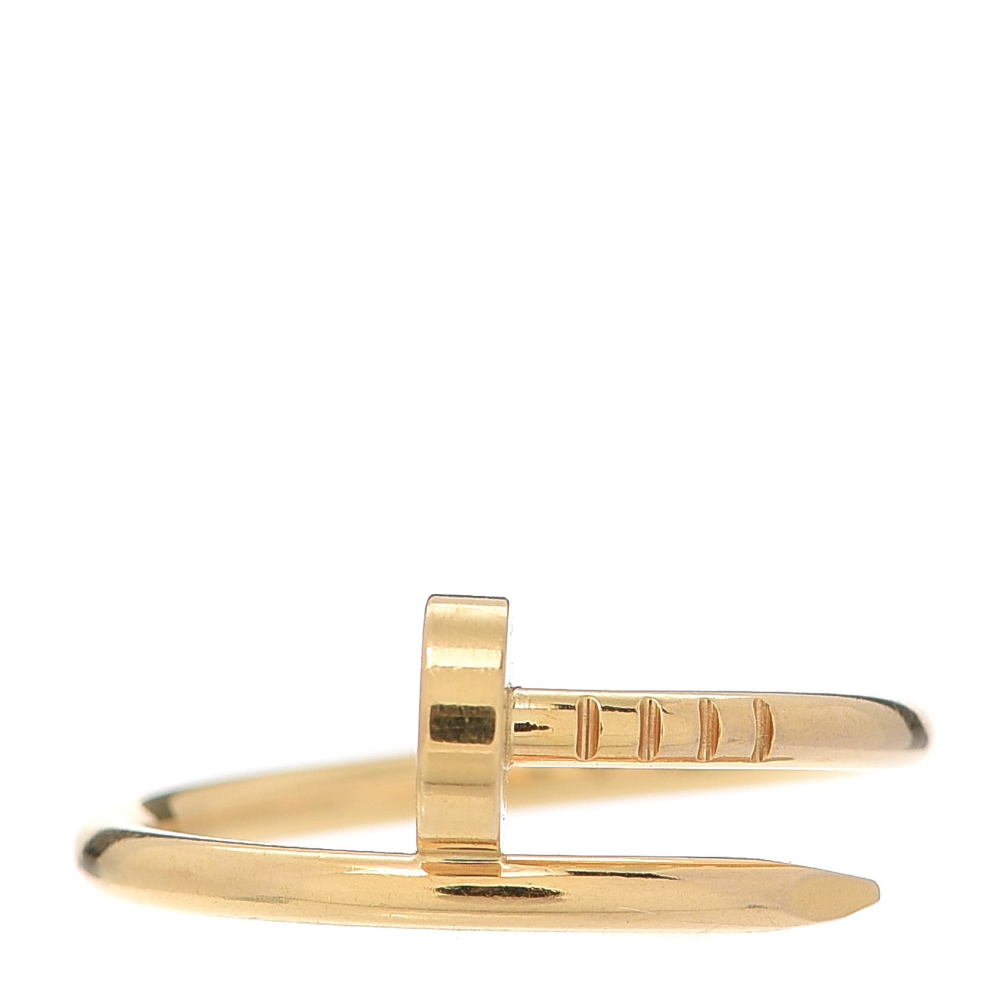 18K Yellow Gold Small Juste Un Clou Ring 50 5.25