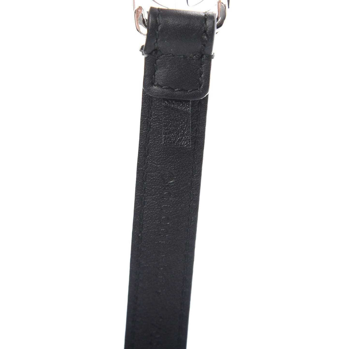 Moon Calfskin Nickel Interlocking G 20mm Belt 70 28 Black