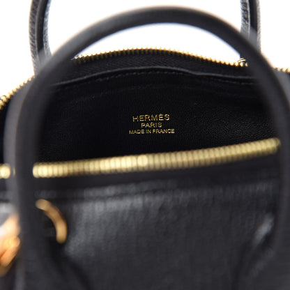 Hermes Chevre Mysore Mini 1923 Bolide Black 6 of 11