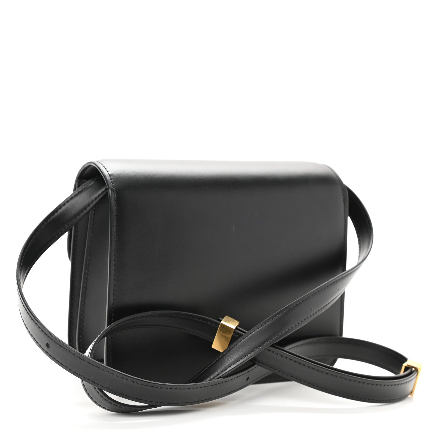 Celine Box Calfskin Teen Classic Box Flap Bag Black 3 of 10