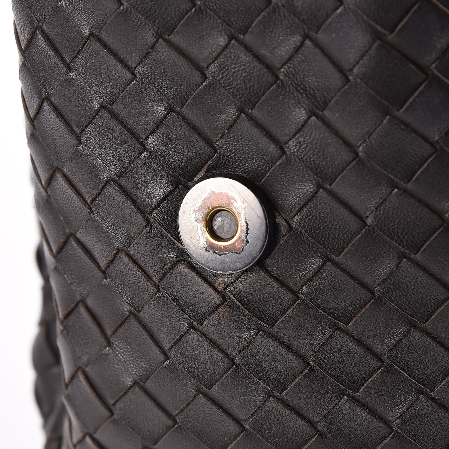 Bottega Veneta Nappa Intrecciato Large Olimpia Bag Ebano 17 of 17