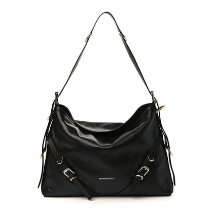 Givenchy Calfskin Medium Voyou Bag Black 1 of 9