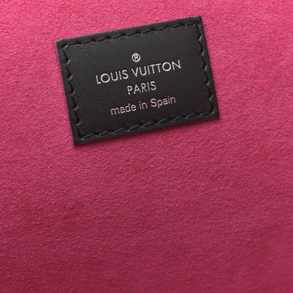 Louis Vuitton Epi Neverfull MM Black Hot Pink 7 of 10