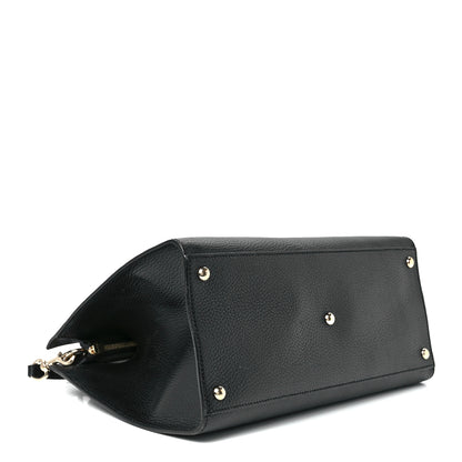 Gucci Dollar Calfskin Large Soho Top Handle Satchel Black 4 of 13