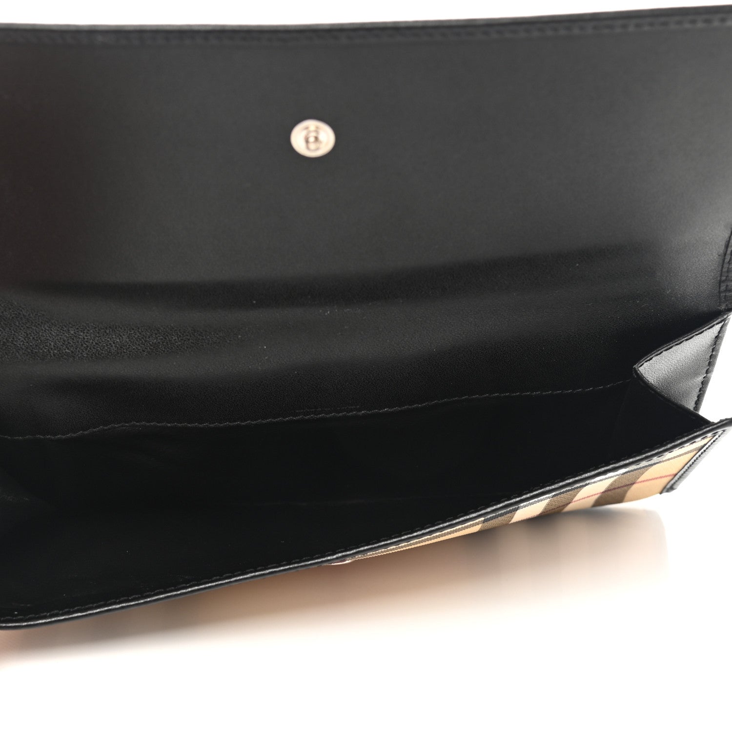 Burberry House Check Continental Wallet Black 4 of 9