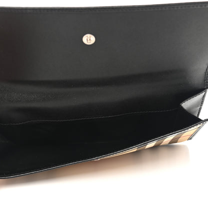 Burberry House Check Continental Wallet Black 4 of 9