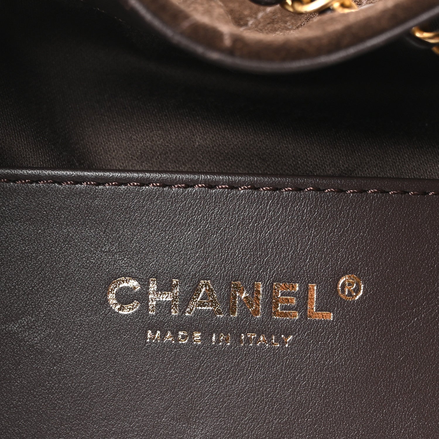 Chanel Suede Quilted Small Chanel 25 Handbag Dark Brown 6 of 11